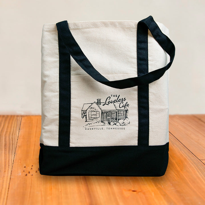 Cafe Illustration Tote