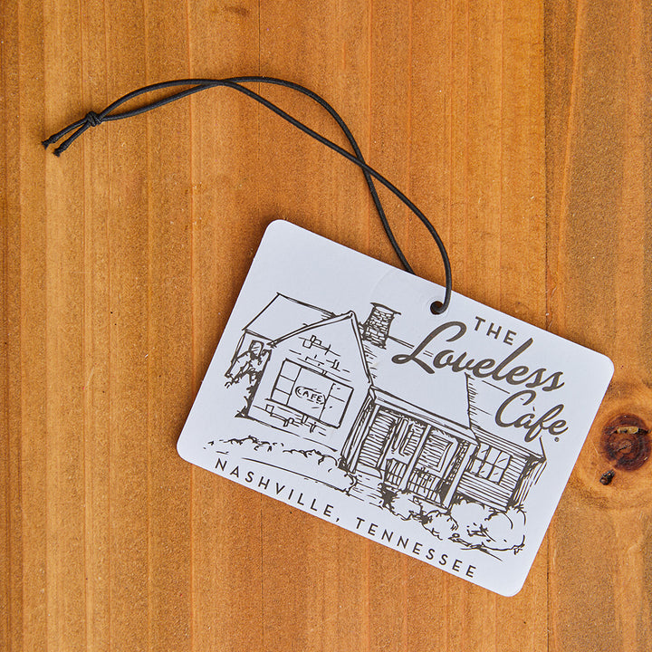 Cafe Illustration Air Freshener