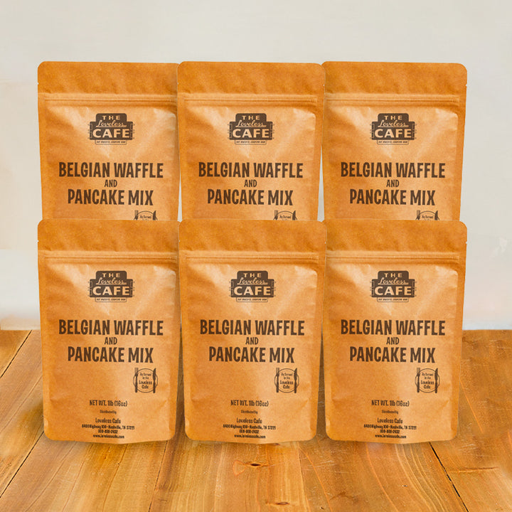 Belgian Waffle and Pancake Mix Case of 6