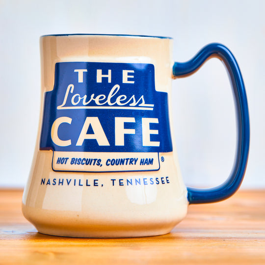 Blue and Cream Mug