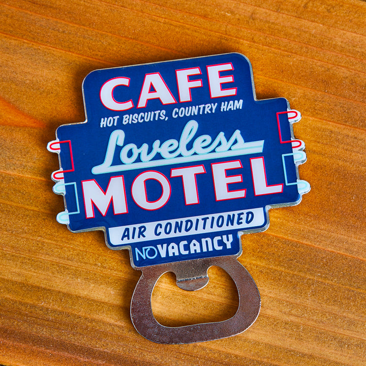 Motel Sign Bottle Opener