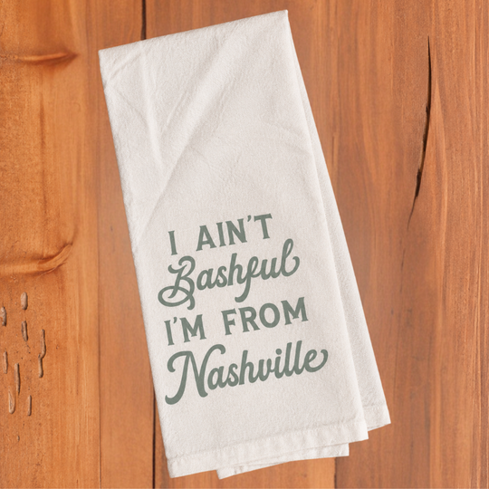 I Ain't Bashful Towel
