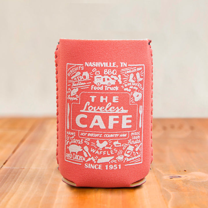 Loveless Collage Can Cooler