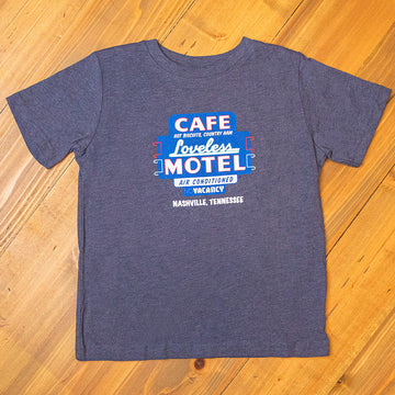Load image into Gallery viewer, Motel Sign Tee - Navy
