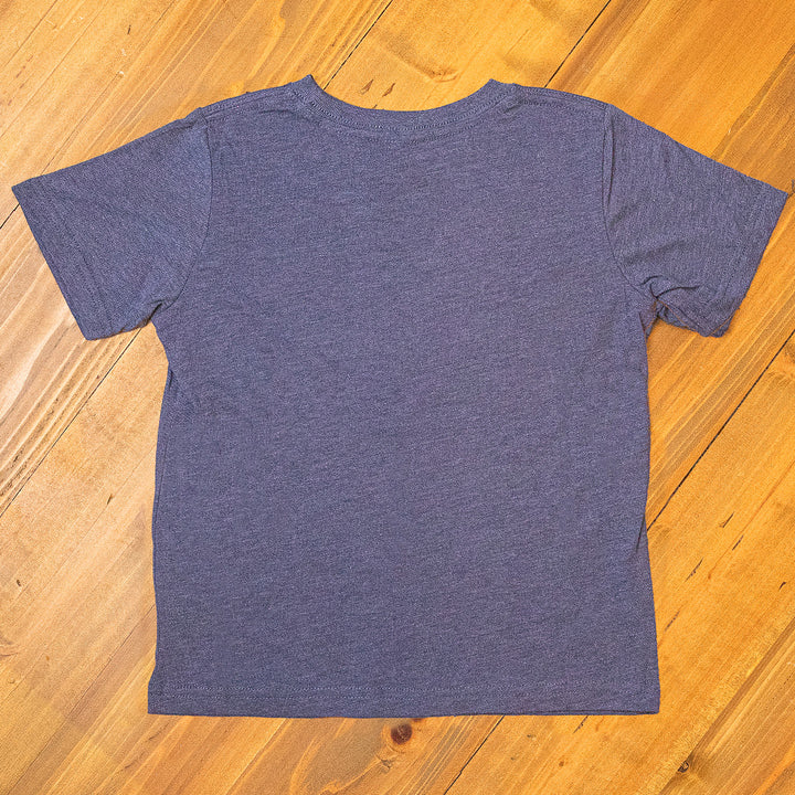 Navy Toddler Motel Sign Tee