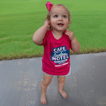 Load image into Gallery viewer, Toddler Motel Sign Tee
