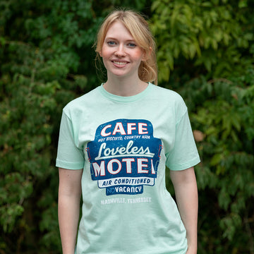 Load image into Gallery viewer, Motel Sign Tee - Mint