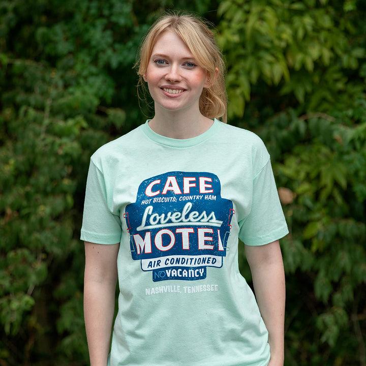 Motel Sign Tee - Mint