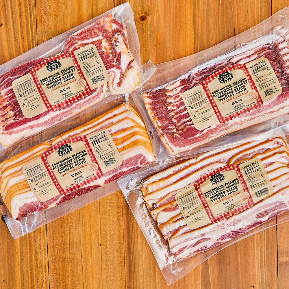 
            
                Load image into Gallery viewer, Applewood Smoked Bacon - Set of 4
            
        