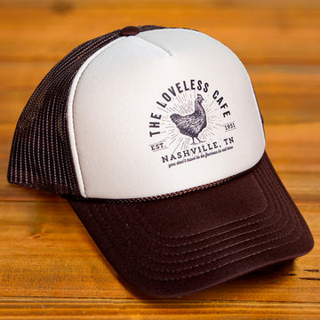 Load image into Gallery viewer, Loveless Cafe Chicken Trucker Hat
