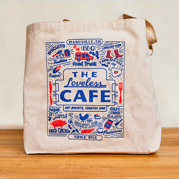 Load image into Gallery viewer, Loveless Collage Tote