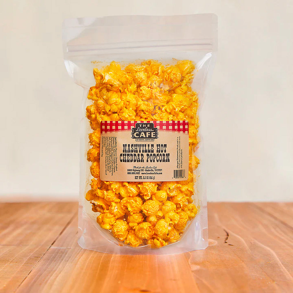 Nashville Hot Cheddar Popcorn