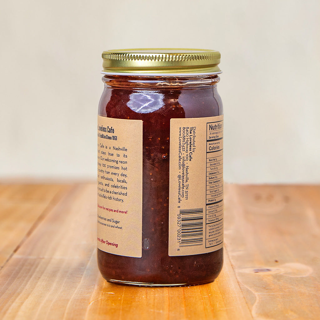 Strawberry Jam Preserves - 8oz jar | Loveless Cafe