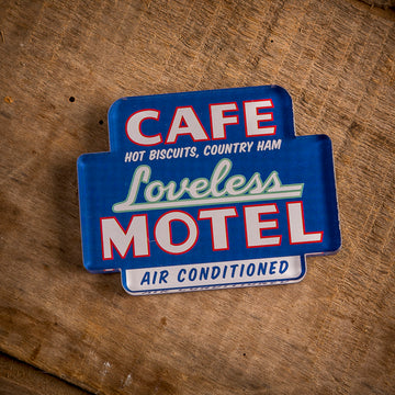 Load image into Gallery viewer, Loveless Cafe Magnet - Motel Sign design
