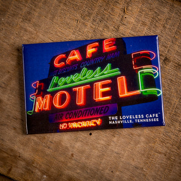 Load image into Gallery viewer, Loveless Cafe Neon Logo Night Magnet
