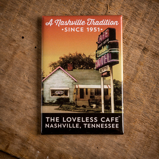 Loveless Cafe Sunset Fridge Magnet