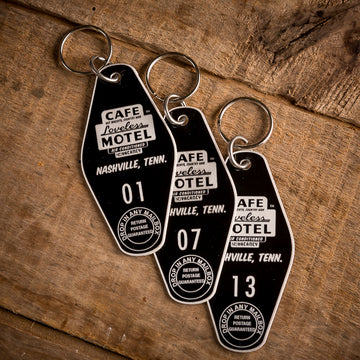Load image into Gallery viewer, Loveless Cafe Motel Key Fob
