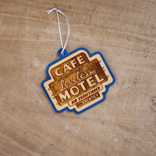 Cafe Sign Wooden Ornament