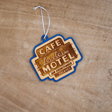 Load image into Gallery viewer, Cafe Sign Wooden Ornament

