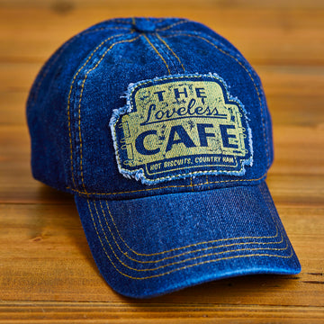 Load image into Gallery viewer, Cafe Logo Denim Hat