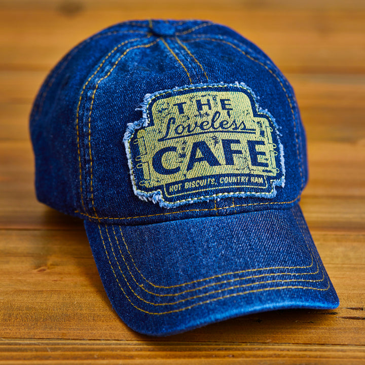 Cafe Logo Denim Hat