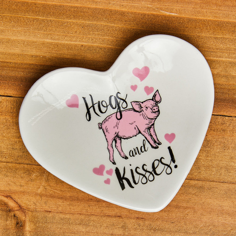 
            
                Load image into Gallery viewer, Hogs and Kisses Trinket Dish
            
        