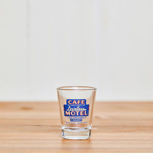 
            
                Load image into Gallery viewer, Motel Sign Shot Glass
            
        